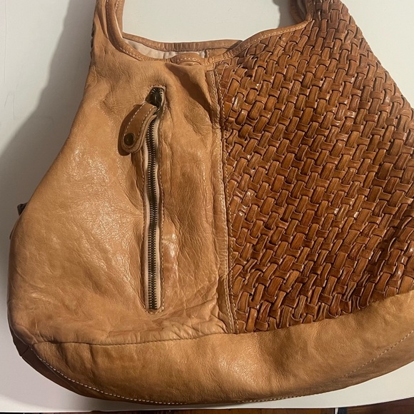Sundance Catalog Leather Hobo Bag